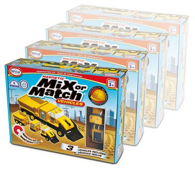 Магнитный конструктор Popular Playthings Транспорт 
