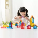 Конструктор из прозрачных блоков "Радужные постройки" Weplay KF0016