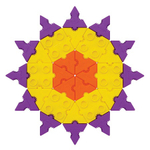 Конструктор Morphun ПРОектирование Начальный уровень «Радуга» 500 деталей