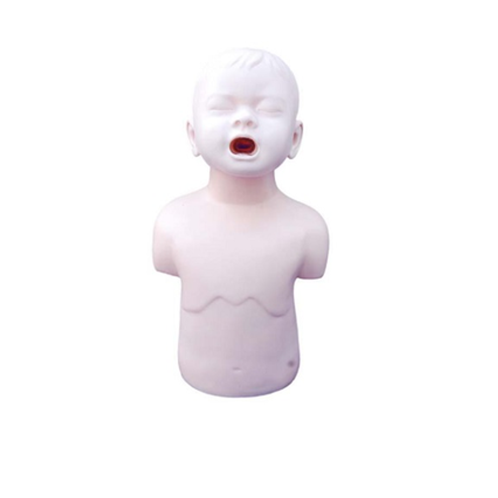 Манекен-тренажер ребенка с имитацией обструкции дыхательных путей инородными телами