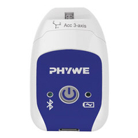 Датчик для измерения ускорения по 3 осям ± 8 g (Bluetooth + USB) PHYWE Cobra SMARTsense 12907-01