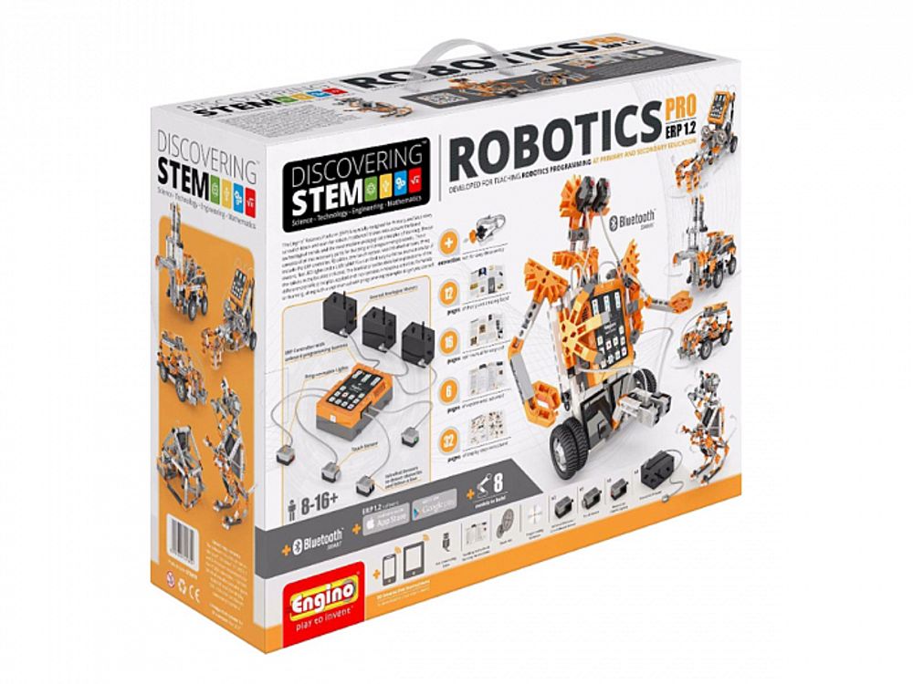 Конструктор Engino DISCOVERING STEM. ROBOTICS ERP PRO EDITION with BT