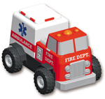 Магнитный конструктор Popular Playthings "Создай свою спасательную технику" (Стартовый набор)