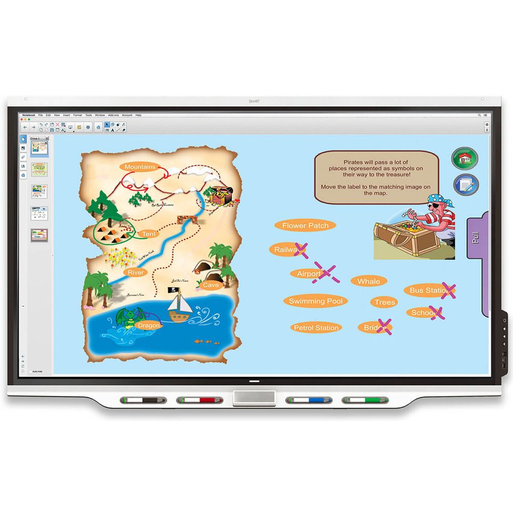 Интерактивный дисплей SMART Board SBID-7086MA, 86&quot;