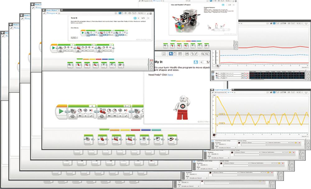 Комплект Mindstorms EV3 ПО + групповая лицензия (2000046) Образовательная версия