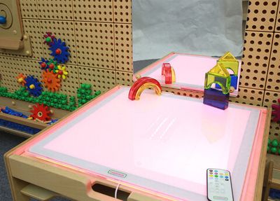 Квадратная световая панель (Цвет меняется с помощью пульта) Masterkidz