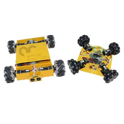 Учебный комплект продвинутого уровня для проектирования и конструирования шасси роботов с omni и mecanum кинематикой