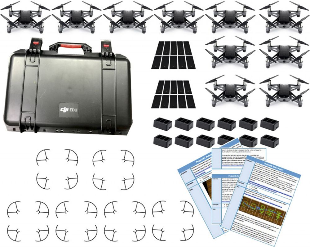Комплект квадрокоптеров DJI
