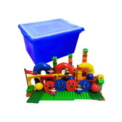 Конструктор Robo Master Набор с трубками DUPLO (147 дет) 9076