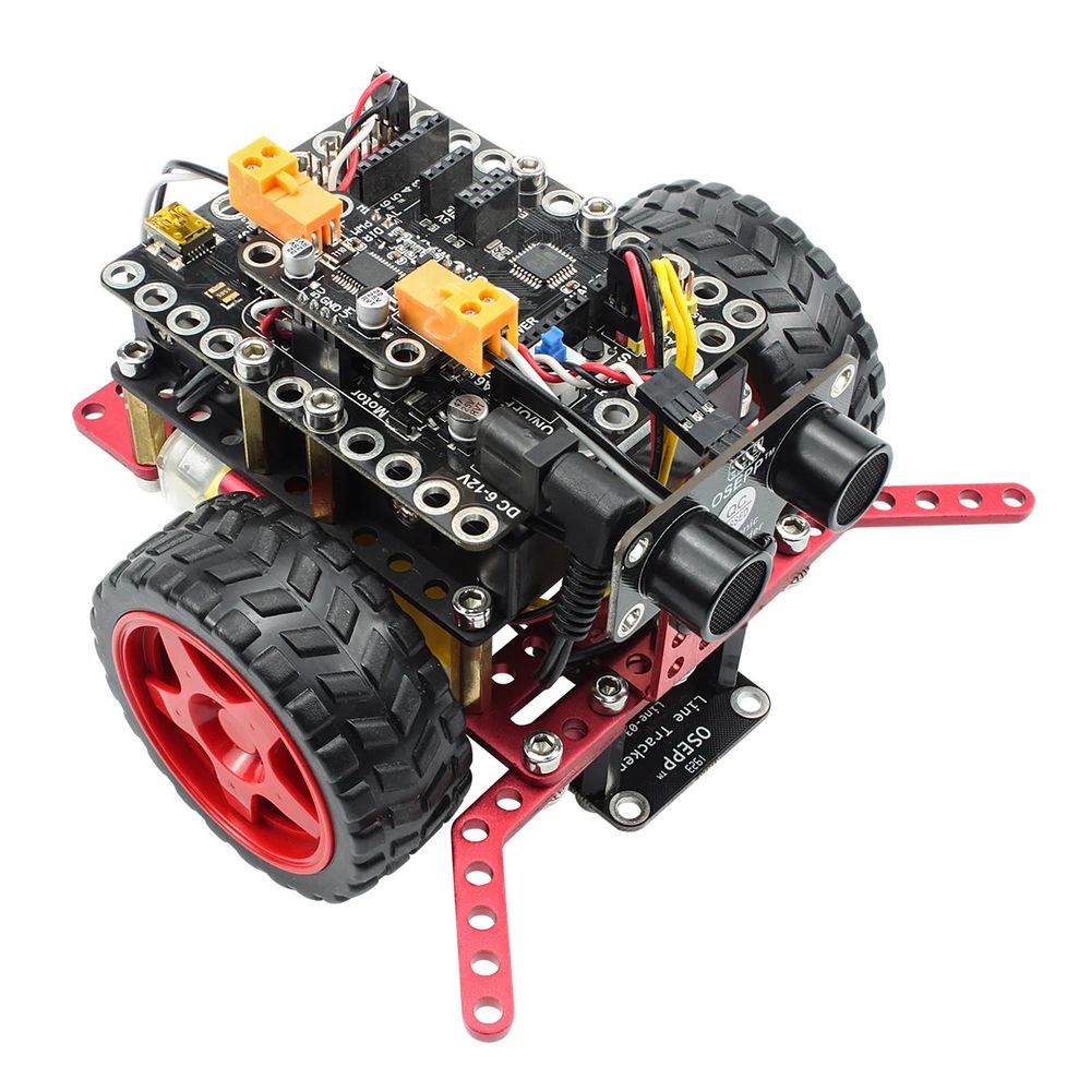 Программируемый колесный робот-конструктор OSEPP Robo Pro Robotic Basics Kit