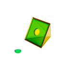 Развивающая игрушка "Объемные геометрические фигуры Взаимосвязи" (14 элементов) Learning Resources LER0918