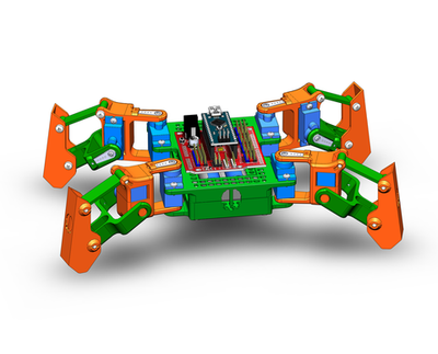 Шагающий робот «Квадрупт»