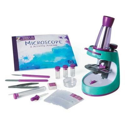Мой первый микроскоп Learning Resources (с подсветкой и препаратами, 21 элемент)