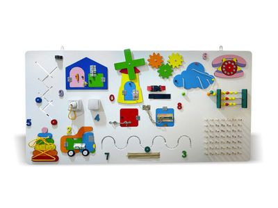 Бизиборд «Счастливый день» Приоритет (с геобордом)