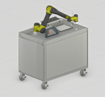 Учебная ячейка на базе промышленного робота Эйдос АС5-900 (максимальная комплектация)