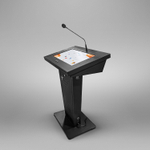 Интерактивная трибуна Demosfen (встроенный мощный звук и микшер) 27"