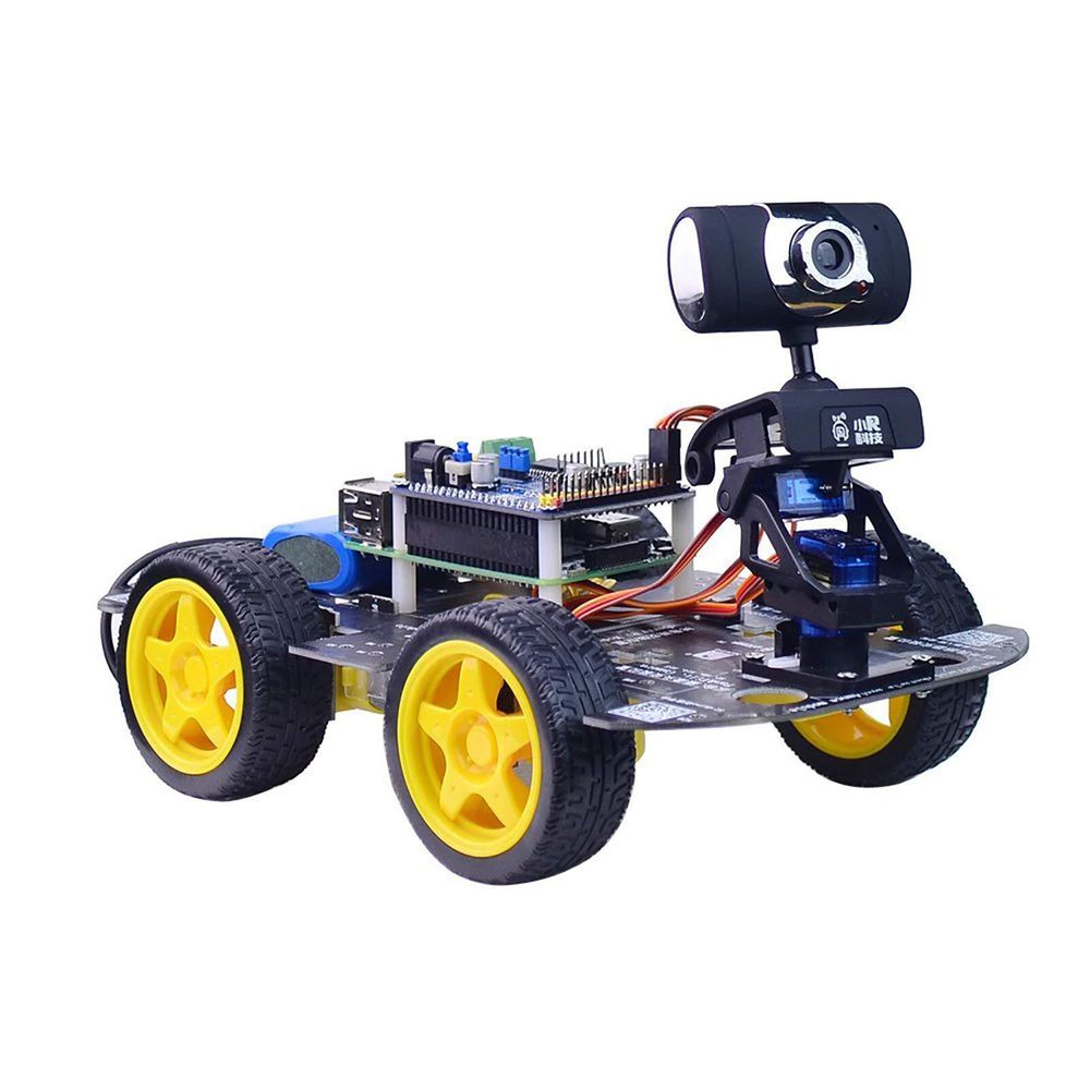 Робот-конструктор Xiao-r DS Robot на базе Raspberry Pi 4B (4 ГБ) с Wi-Fi