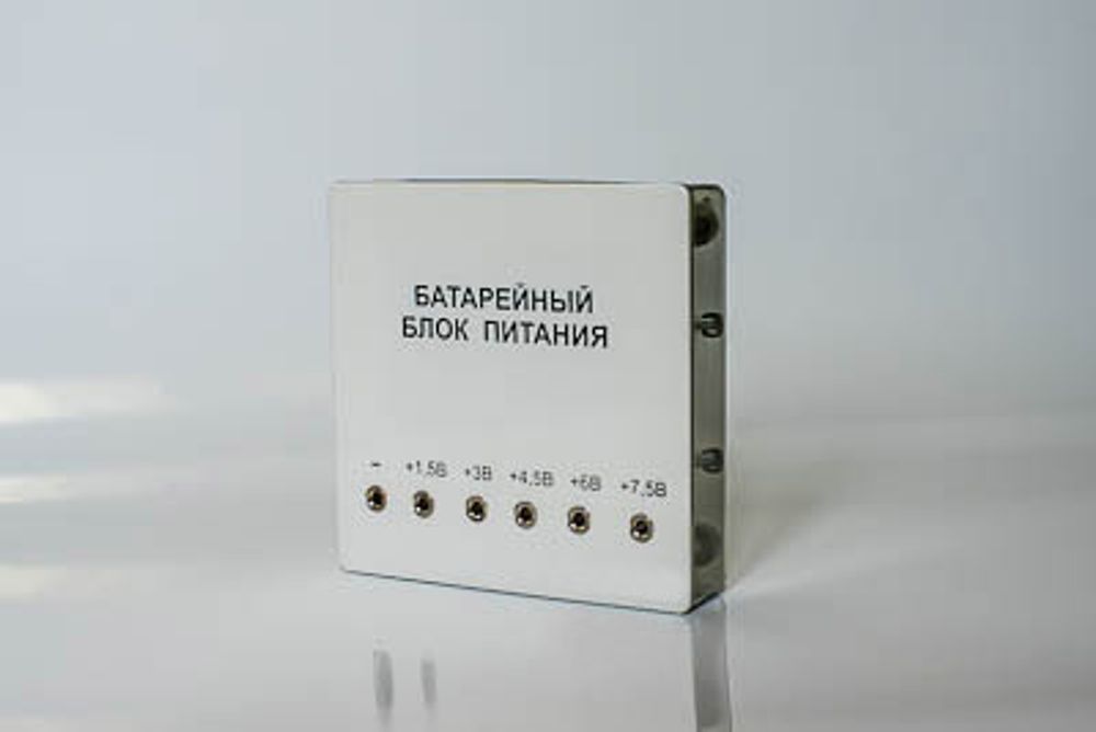 Батарейный блок питания регулируемый (1,5 - 7,5 В) Строникум