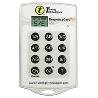 Пульт ученика системы голосования Turning Technologies ResponseCard RF LCD (10 кнопочный + LCD экран)