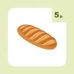 Карточки для знакомства с лексической темой Продукты "Детское кафе"