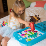 Развивающая игрушка "Закручивай и учись. Большой чемоданчик" (125 элементов) Learning Resources EI-4115