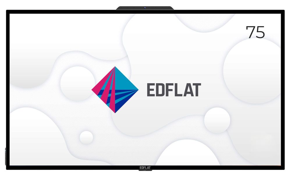 Интерактивная панель EdFlat EDF75CTP, 75&quot;