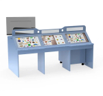 Интерактивный логопедический стол LOGO III (3 ребенка + педагог)