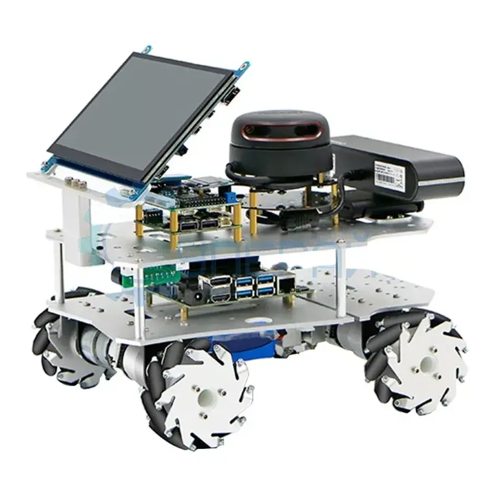 Робот WHEELTEC Mecanum wheel ROS с сенсорным экраном