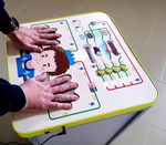 Свето-динамическая тактильная панель Познайкино «Электропроводность»