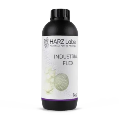 Фотополимерная смола HARZ Labs Industrial Flex, натуральный (1000 гр)