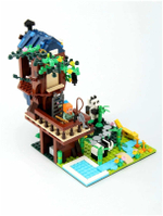 Конструктор LW Minecraft «Дом панды»