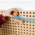 Набор "Трек с мячом (кинетический)" для STEM Стены (209 элементов) Masterkidz