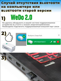 Bluetooth адаптер для Лего WeDo 2.0 (BLED112)