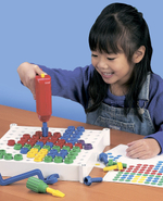 Конструктор-мозаика с дрелью "Design & Drill"