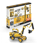 Конструктор "Подъемный кран с мотором" Engino JCB
