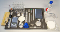 Набор оборудования для выполнения ОГЭ по химии с весами Химлабо