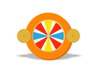 Тактильно-развивающая панель «Детям: веселый круг» Приоритет