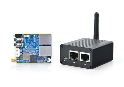 Микрокомпьютер FriendlyElec NanoPi R1 (RAM 1 ГБ/eMMC 8 ГБ)