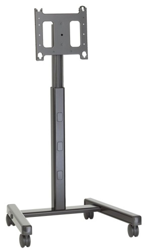Мобильная стойка Chief PFCUb Black, регулировка высоты, для панелей до 90кг/63&quot;