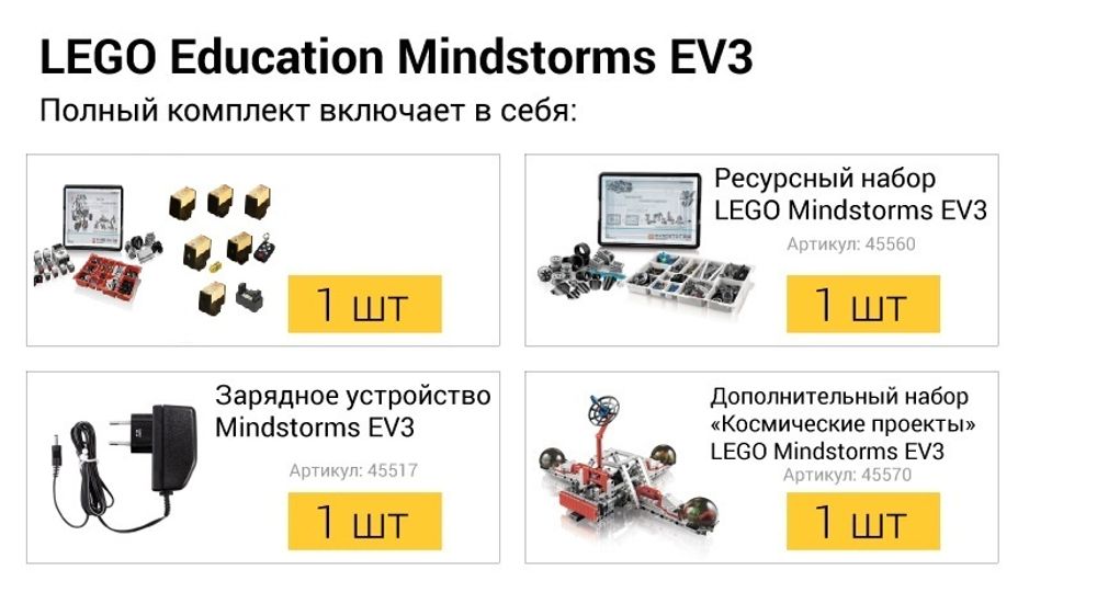 Полный комплект STEM