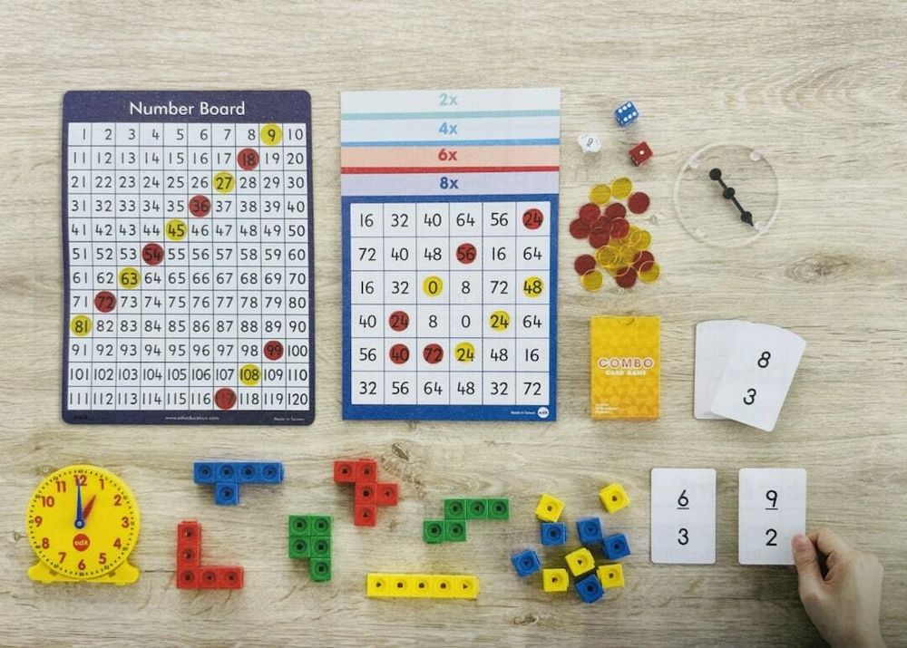 Набор &quot;Математика дома&quot; основы (8-10 лет) EDX Education