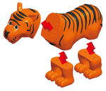 Магнитный конструктор "Смешай и собери. Животные джунглей" (Комплект на группу)