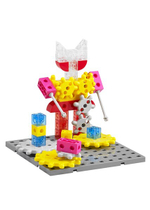 Занимательные шестеренки "Юниор" EDX (117 деталей, 1 буклет с заданиями)