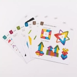 Конструктор из прозрачных блоков "Радужные постройки" Weplay KF0016