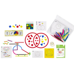 Набор "Ранняя Математика 101: Фигуры и задачи" 3-й уровень (5-6 лет)