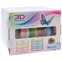 Набор ABS-пластика для 3D-ручки, 12 цветов, 12 метров HONYA SC-ABS-12