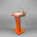 Интерактивная трибуна Demosfen (встроенный мощный звук и микшер) 27"