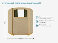 Кукольный театр АЛМА (напольный)