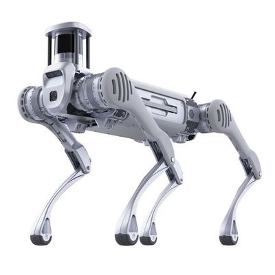 Бионический четырехопорный колесный робот Unitree B2 с 32-х лучевым лидаром RS-Helios