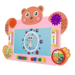 Интерактивная панель с бизибордом Service.Interactive "Мишка"